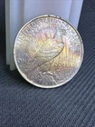 1922 Peace Silver 1$ Circulated 90% Silver U.S. Coin Beautiful Reverse Toning