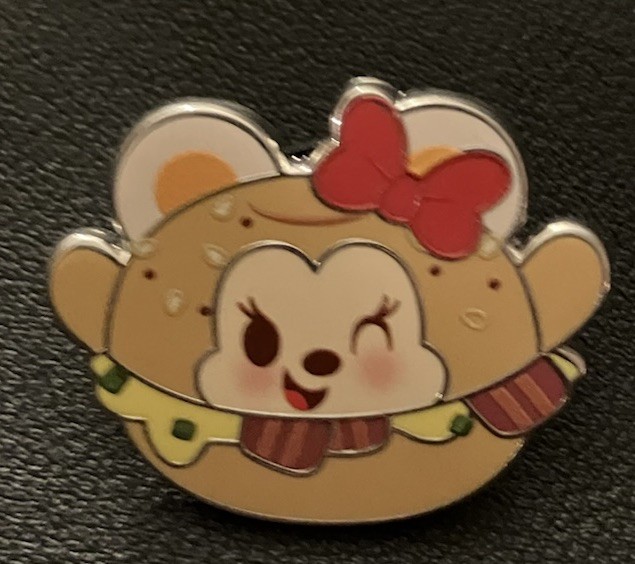 Disney Series 3 Munchlings Minnie Mouse Everything Bagel Sandwich Munchling Pin