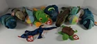 Lot of 10 Various Vintage Beanie Babies Reptiles , Lizards, Snakes With Tags