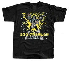 New Space Ace Frehley Invader Album 1978 Black Men S-234XL T-shirt D2006