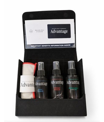 Genuine Mercedes Benz Interior Care Kit With Case for Cleaning Advantage Deluxe