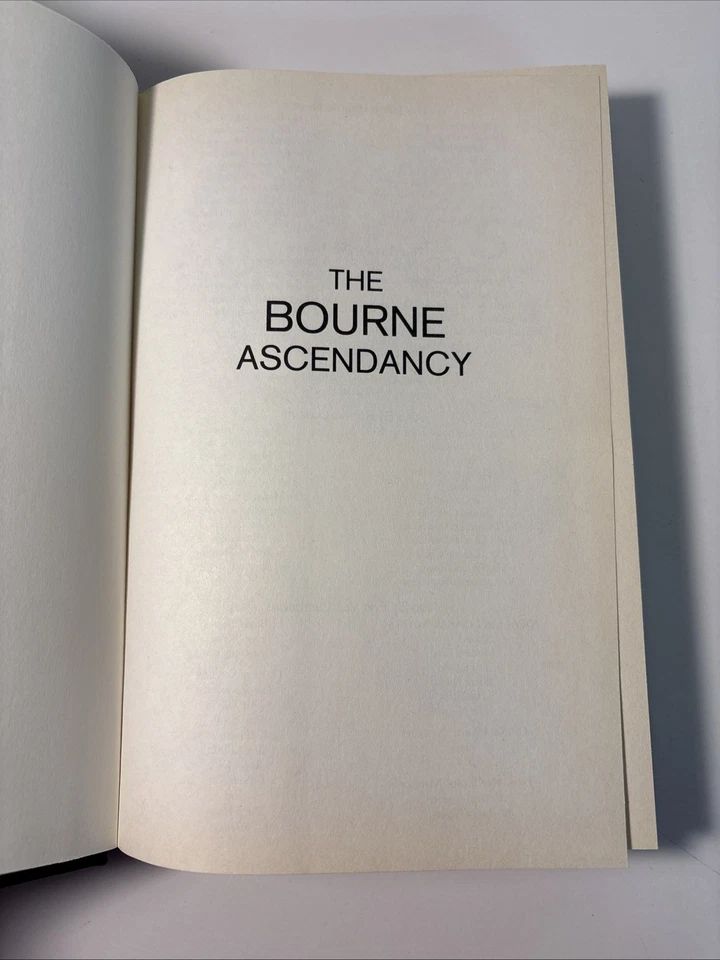SET OF TWO 1st Ed. Robert Ludlum's The Bourne Ascendancy, The Bourne Betrayal - Image 3 of 4