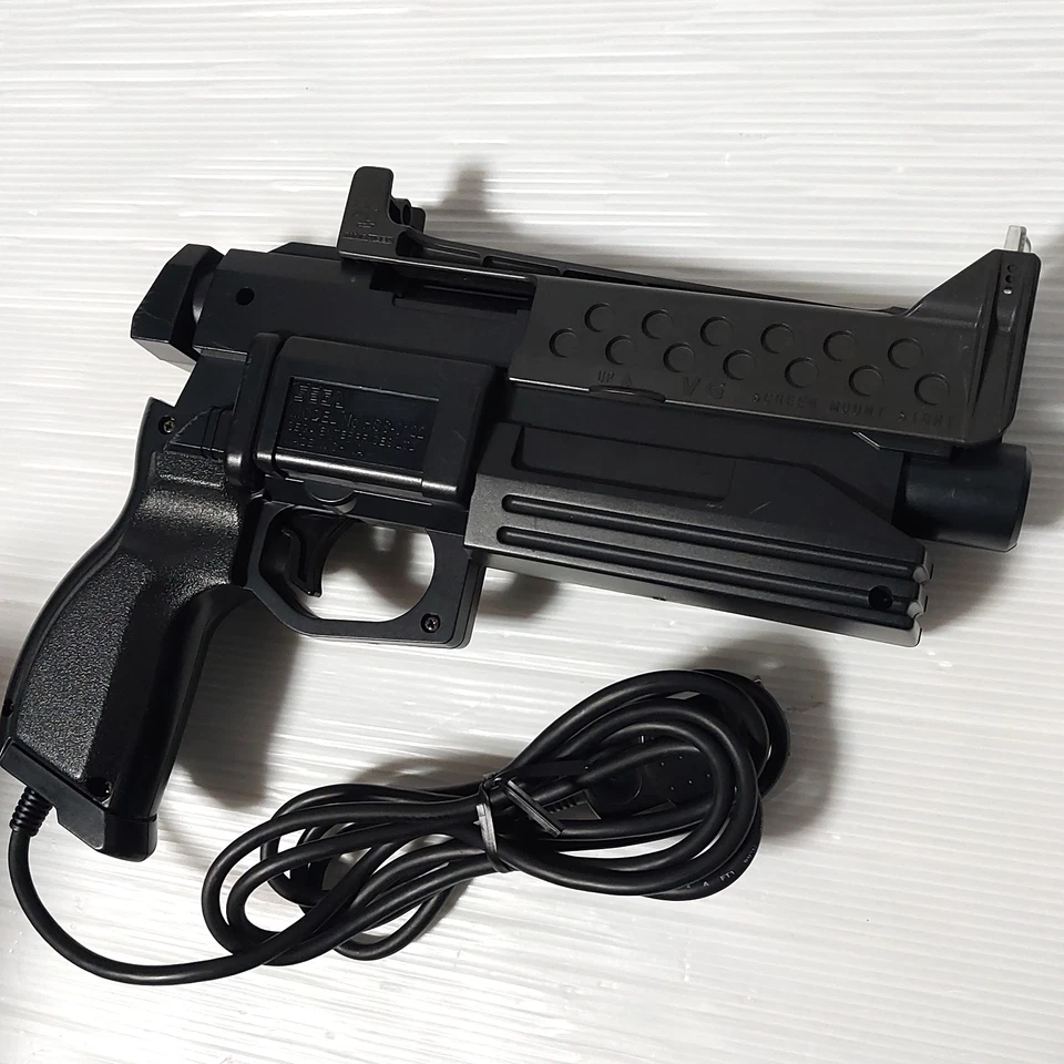 Sega Saturn Lot of 2 VIRTUA GUN HSS-0122 For CRT TV Only Tested Import Japan - Image 3 of 4