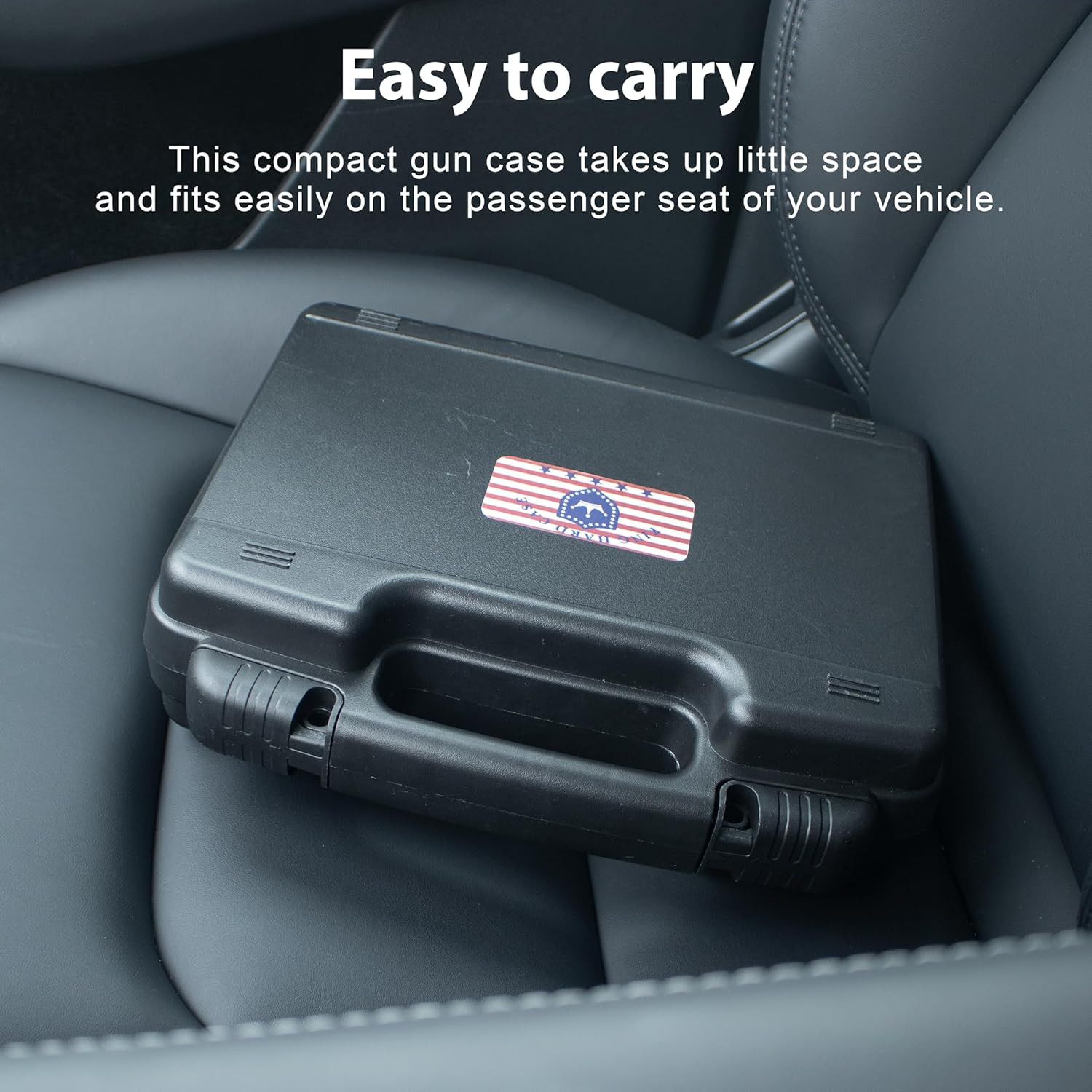 640 Rounds 22LR Ammo Case, Portable Hard Ammo Storage Box, Lockable Travel Bulle