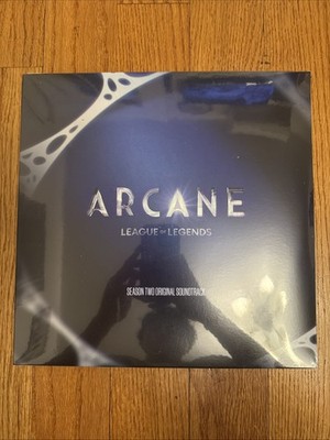 Arcane League Of Legends Season 2 OST Hexcore Nights (Metallic Silver) Vinyl