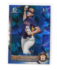 2022 Bowman Chrome Draft Sapphire Edition - Michael Knorr #BDC-120 (RC)
