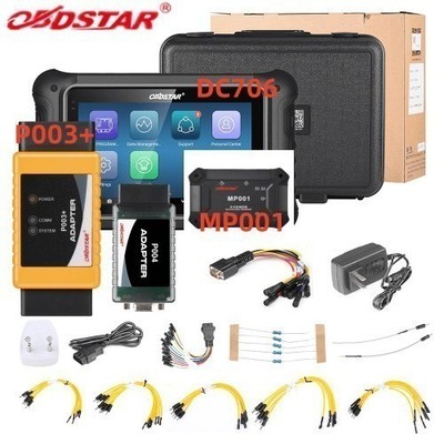 OBDSTAR DC706 E.CU Tool Full Version + P003+ Adapter &OBDSTAR MP001 Sets
