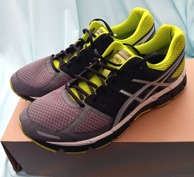 Asics Gel-NEO 33 2 T316N Mens Black Synthetic Lace Up Athletic Running Shoes