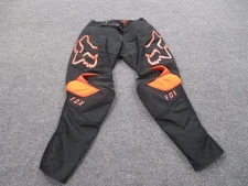 Fox Racing Pants Mens 30 Leather Motorcross Driving Biker Sports Car Logo 180