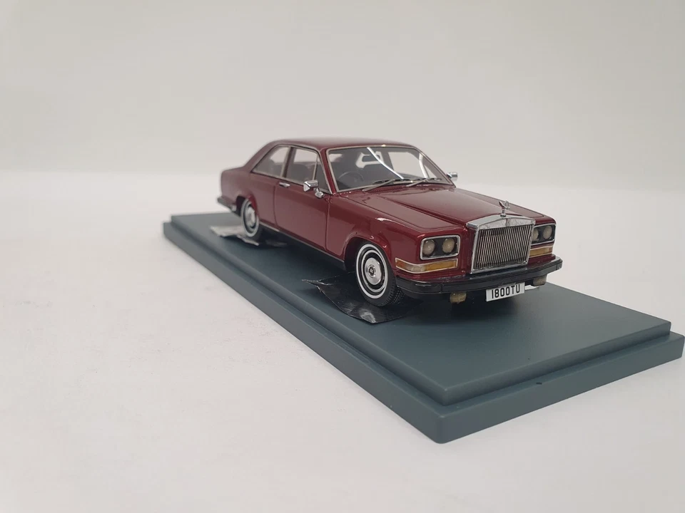 1/43 MEGA RARE ROLLS ROYCE CAMARGUE COUPE RHD 1975 NEO 44210 NO GLM NO MATRIX - Image 4 of 4