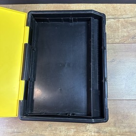 1994 - LEGO: Technic Black & Yellow Storage Case Nice Rare
