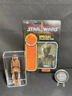 VINTAGE KENNER STAR WARS LAST 17 POTF EV-9D9 AFA 85  w/  POTF COIN & CARDBACK