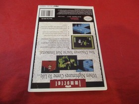 The Immortal Nintendo NES Vidpro Promo Display Card ONLY