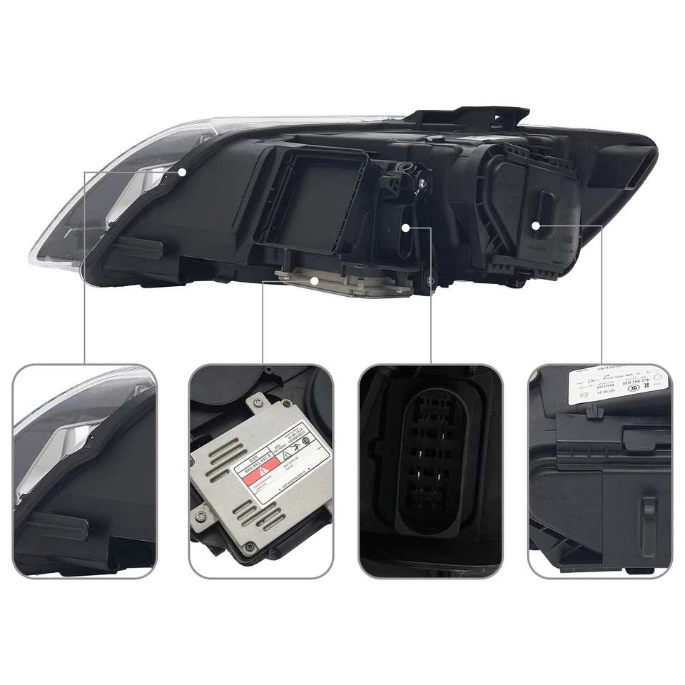 HID Xenon Head Light Lamp For Audi Q7 2010 2011 2012 2013 2014 2015 Front Right Foto 4 de 4