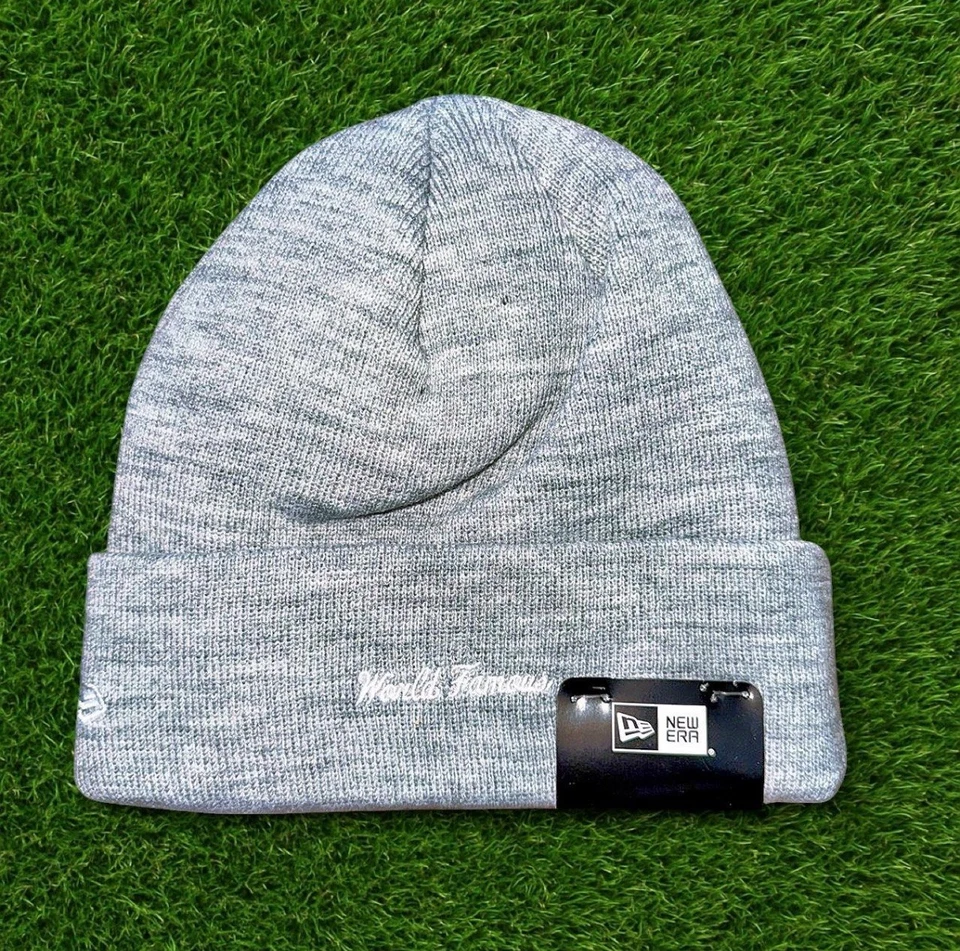 Gorro Supreme gris camuflaje FW23 logotipo de caja Foto 2 de 2
