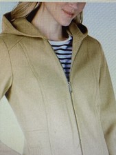 London Fog Hooded Coat. Us Size M(uk Size 12) Colour Camelbrand New With Tags.