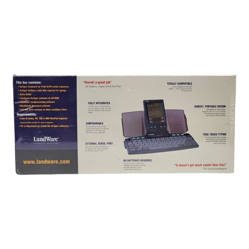 Go Type LandWare Integrated Keyboard for Palm III Palm Pilot eBay