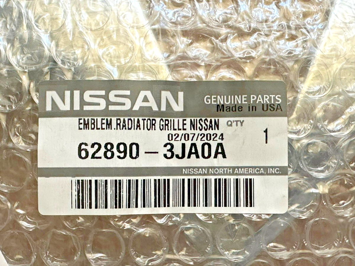 Infiniti QX60 JX35 Front Grille Emblem | 62890-3JA0A | Genuine OEM