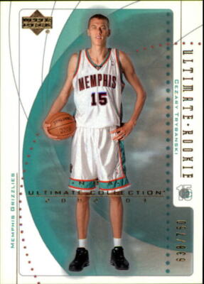 2002-03 Ultimate Collection #110 Cezary Trybanski RC /750 - NM-MT