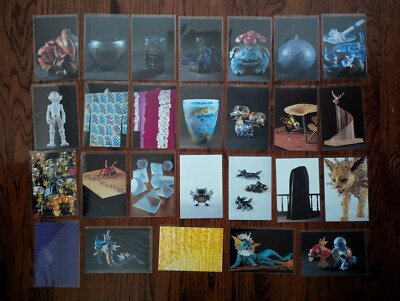 Pokemon x Kogei Full Complete Limited Edition 26 Postcard Set Japan Exclusive
