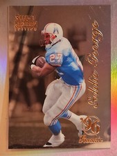 1996 Select Certified Edition Eddie George RC Rookie Premium Stock #100