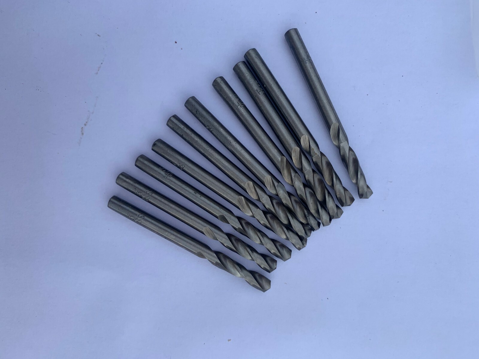 x10 5.0mm HSS STUB SHORT DRILL BITS METAL STEEL 5.0mm Pilot Drills eBay
