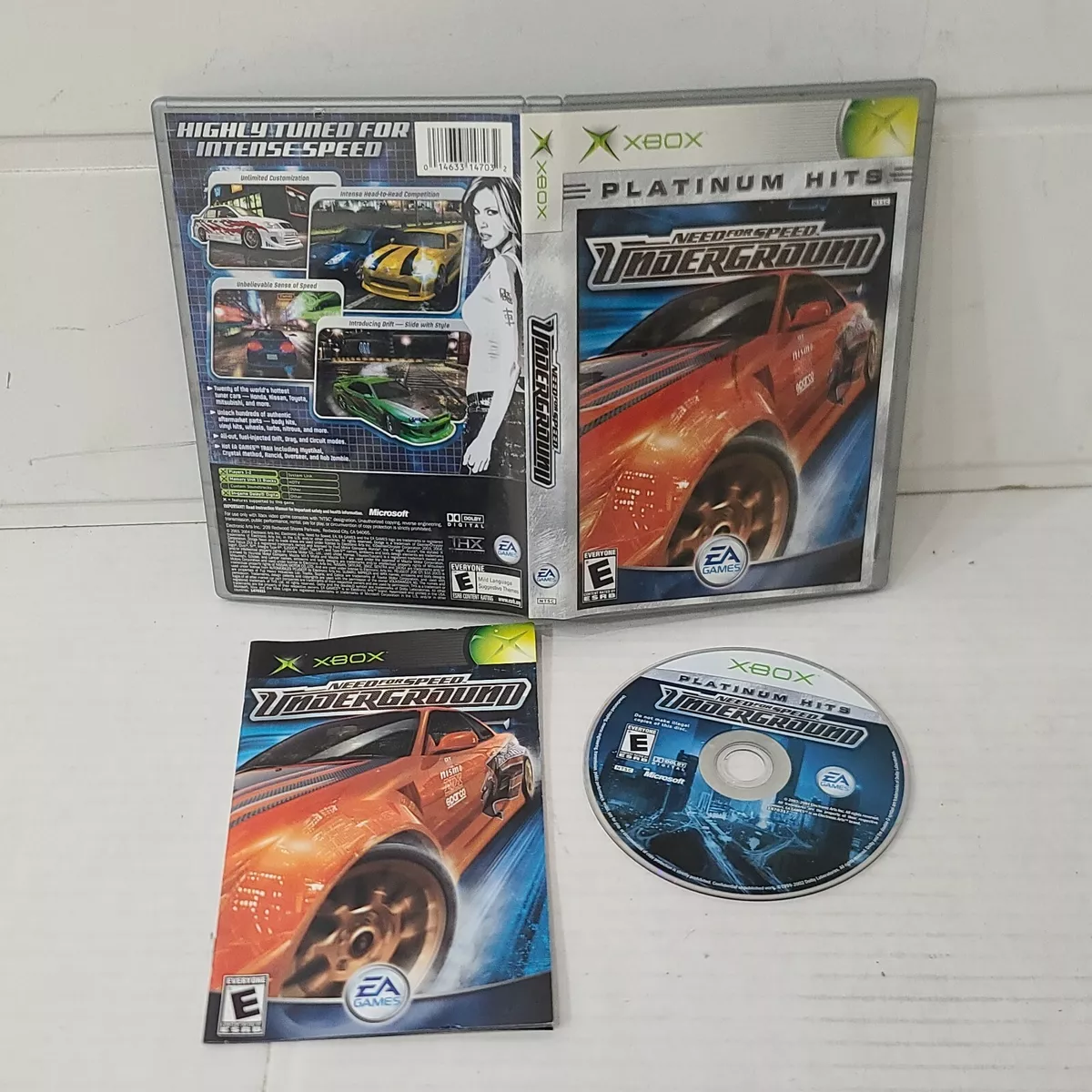 Need for Speed Underground Xbox