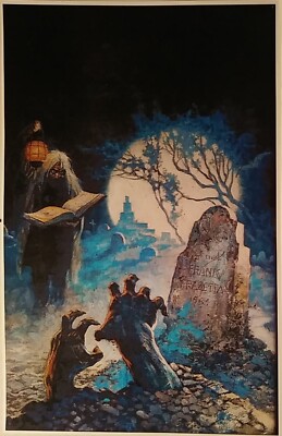 FRAZETTA ''TALES FROM THE CRYPT'' 11x17'' O.O.A.K. LIFESIZE PHOTO PRINT, NEW, MINT