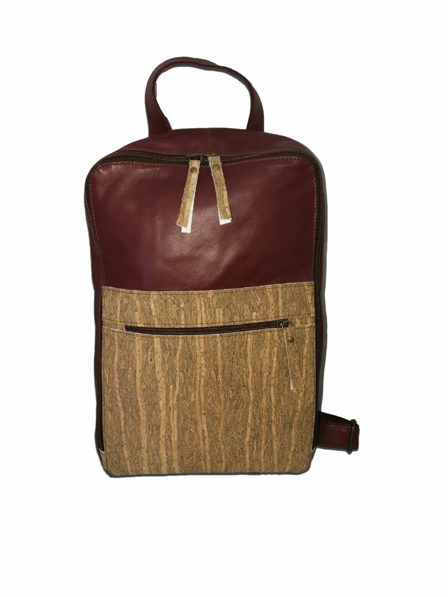 ZAINO IN VERA PELLE ARTIGIANATO ITALIANO EMILY- CUOIO E