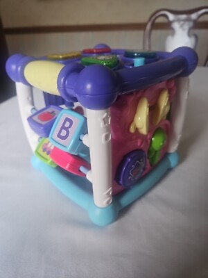 VTech 80-150589 Busy Learners Activity Cube For Baby/Toddler Learning