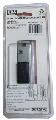 ERA Fortress 5 Lever Sashlock / Deadlock Rebate Kit 67-79mm Case - Picture 12 of 15