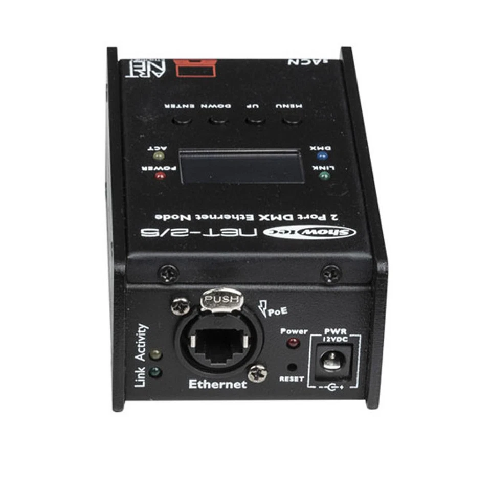 Showtec NET-2/5 Pocket Artnet Node 5 Pin XLR Network Routing DMX - Image 3 of 3