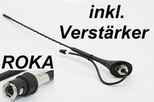Dachantenne für AUDI A4 B5 ROKA Snap Stab Antenne mit Antennenfuss