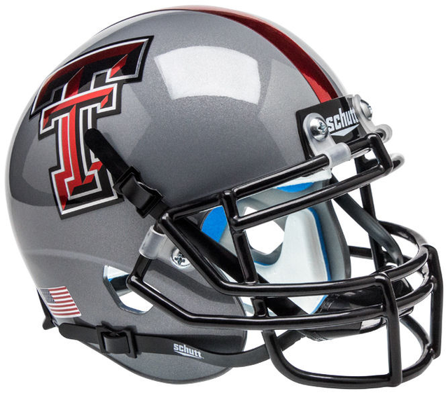 TEXAS TECH RED RAIDERS NCAA Schutt XP Authentic MINI Football Helmet eBay