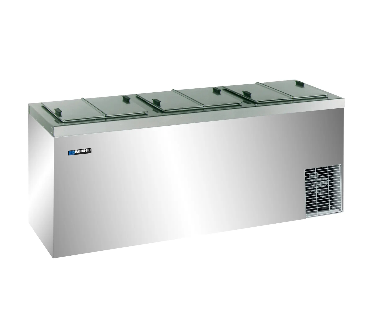 Master-Bilt DC-12DSE 85" Stainless Steel Ice Cream Dipping Cabinet