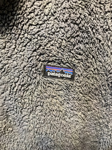 Patagonia Los Gatos Fleece Sweater Girls Size XL(14) Grey 1/4-Zip Pull Over - Picture 8 of 12
