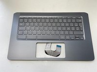 FüR Hp Chromebook 14A G5 L62440-A41 Handauflage Oberdeckel Tastatur Belgian Euro