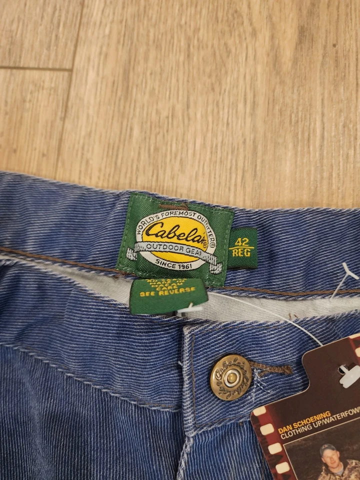 Pantalones de protección de cepillo Cabela's vintage para hombre talla 42 regular Foto 4 de 4