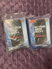 Absorbits Wet Phone Rescue Pouch Cellular Phone Drying Kit, New SET 2