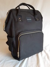Modernism Backpack Diaper Bag Black