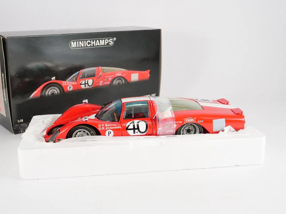 MINICHAMPS 1/18 Porsche 906LH 12H Sebring 1967 - Immagine 2 di 4