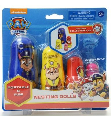 paw patrol nesting dolls