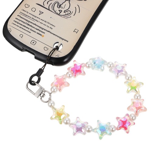 3 Pcs Handy Anti-Rutsch-Handgelenks Eil Damen Handy-Kettenperlen - Photo 6/12