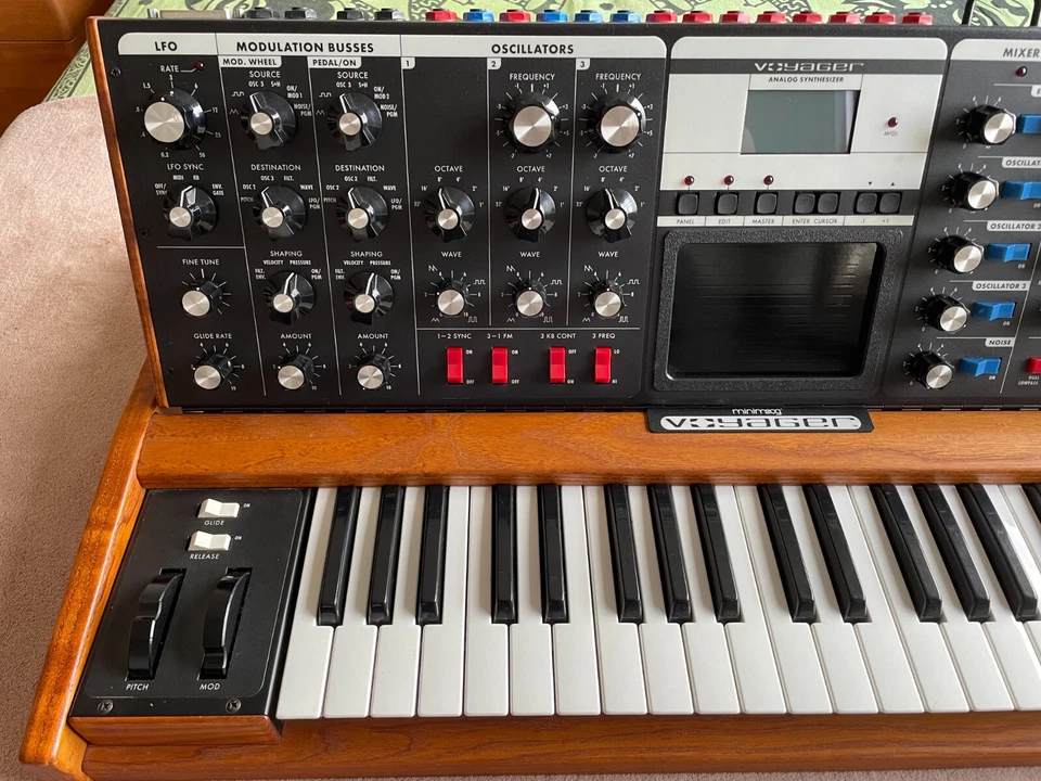 Moog Minimoog Voyager in Excellent condition - Rare Analog Synth Synthesizer - Immagine 3 di 4