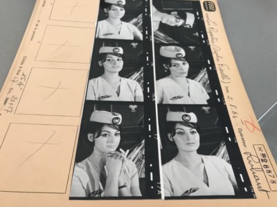 SOPHIE FIORELLI - (''LES REPORTERS'') ORIGINAL KONTAKTPLATTE 1965