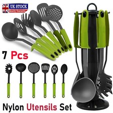 7Pc Silicone Cooking Utensils Set Non-Stick Kitchen Tools & Kitchenware