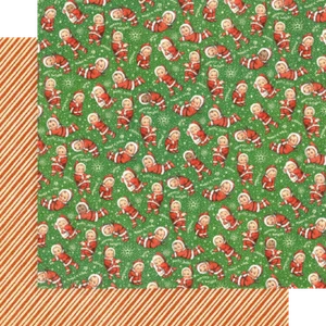 GRAPHIC 45 "CHRISTMAS MAGIC" 8X8 PAPIEREN BLOK VAKANTIES SCRAPJACK'S PLACE - Afbeelding 4 van 9