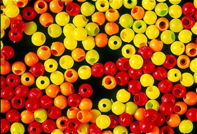 VENIARDS FIREFLY HOT HEAD BEADS. 50 Fly Tying Beads. Fishing