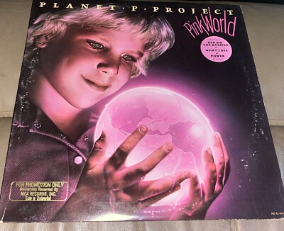 PROMO Planet P Project Pink World Vinyl Record Album Lp EX