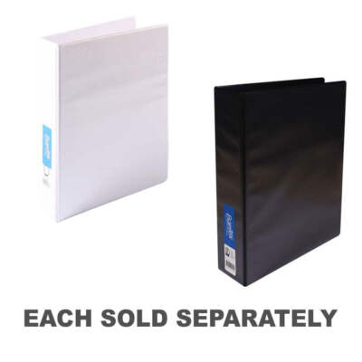 Bantex A4 2D-Ring insert Binder 38mm Durable Strong Eco Friendly Polypropylene